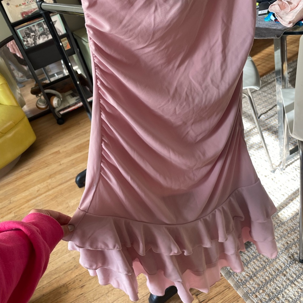 Express Pale Pink Dress Shell - Picture 3 of 4